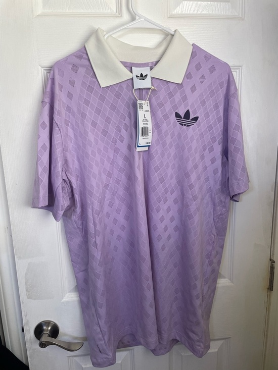 adidas Other - Adidas Tennis Pro Climacool+ FreeLift Polo Shirt Powder Plum JL9676 - Men's L